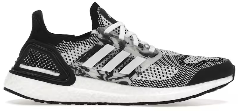 adidas Ultra Boost 19.5 DNA White Black Marble
