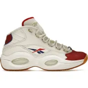 Reebok Question Mid White Red Blue