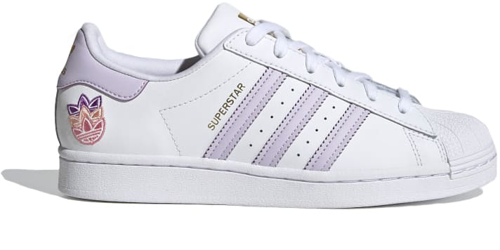 adidas Superstar Trefoil White Purple Tint (Women's)
