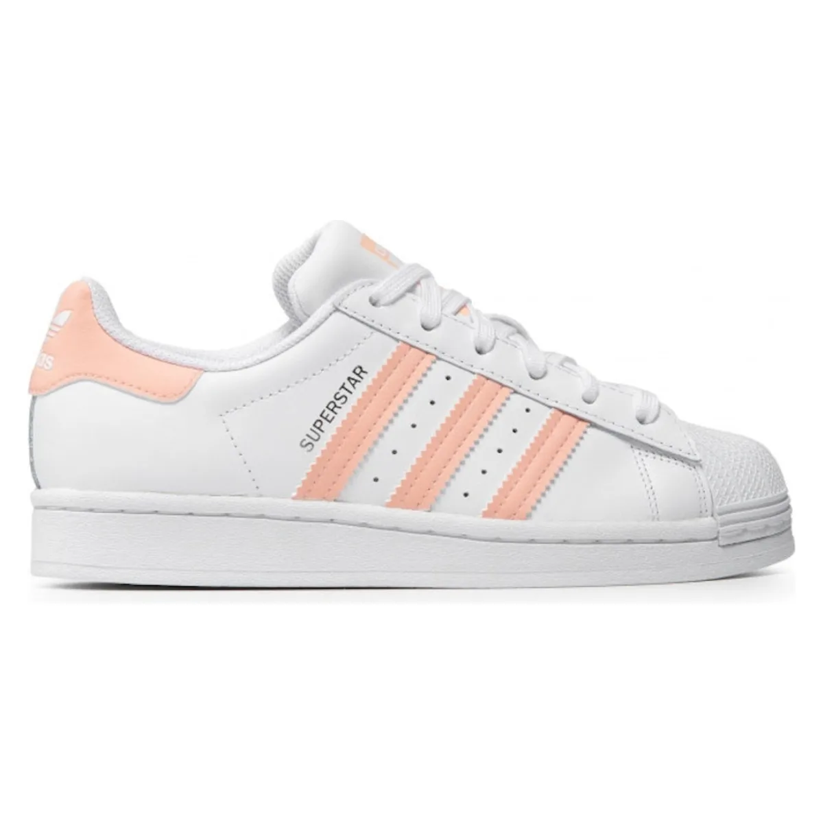 adidas Superstar Cloud White Haze Coral (GS)