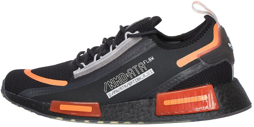 adidas NMD R1 Spectoo Black Team Solar Orange