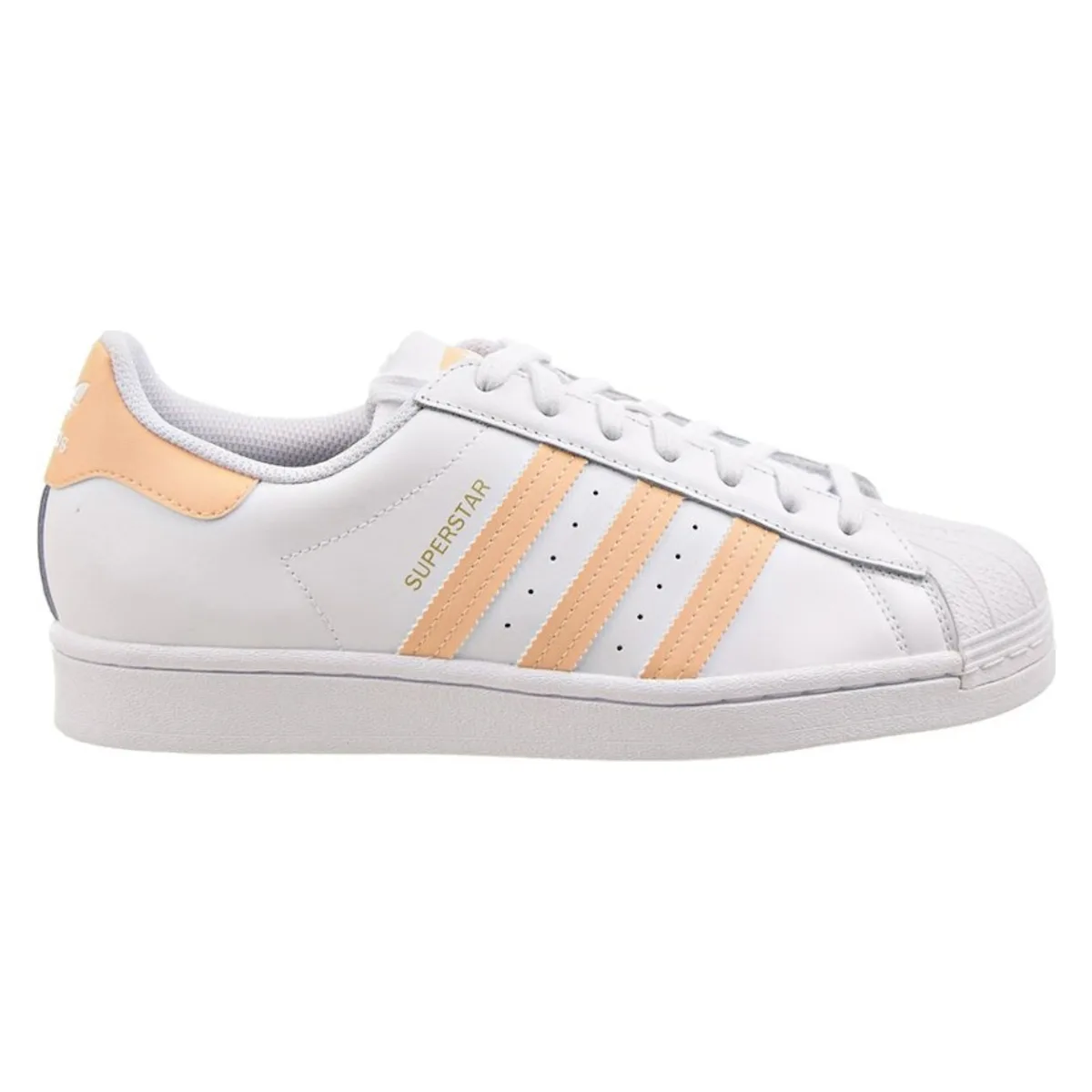 adidas Superstar Cloud White Glow Orange