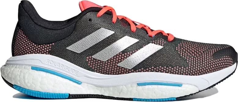 adidas Solarglide 5 Carbon Silver Turbo