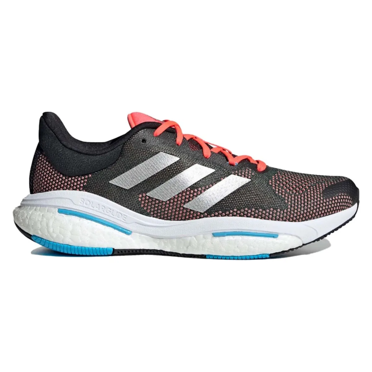 adidas Solarglide 5 Carbon Silver Turbo