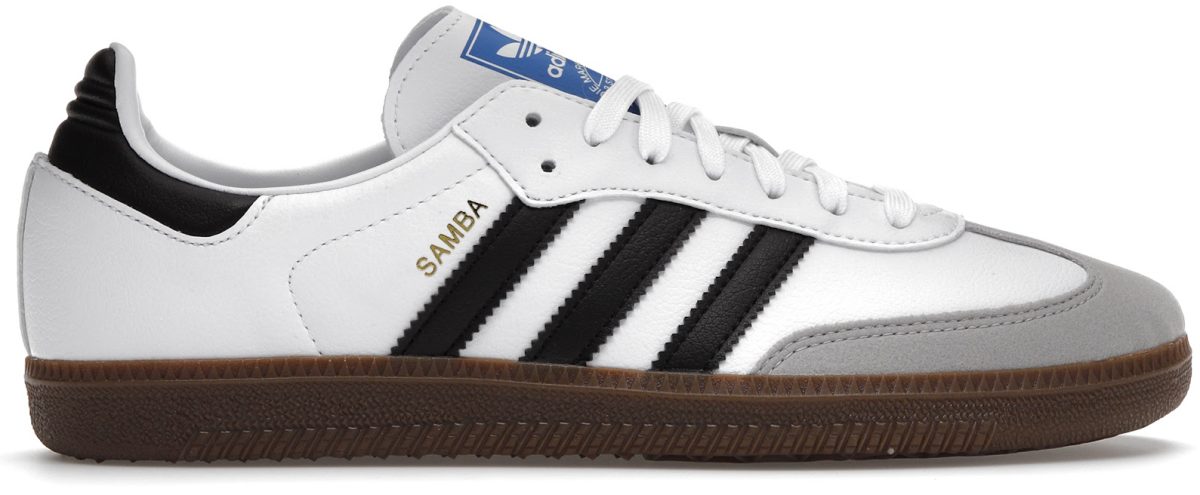 Adidas samba white and grey sales