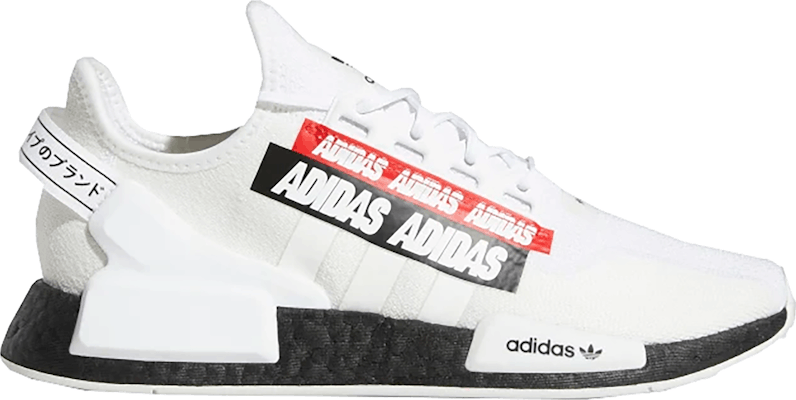 adidas NMD R1 V2 Label Pack Cloud White