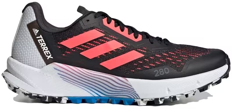 adidas Terrex Agravic Flow 2 Black Turbo Blue Rush (Women's)