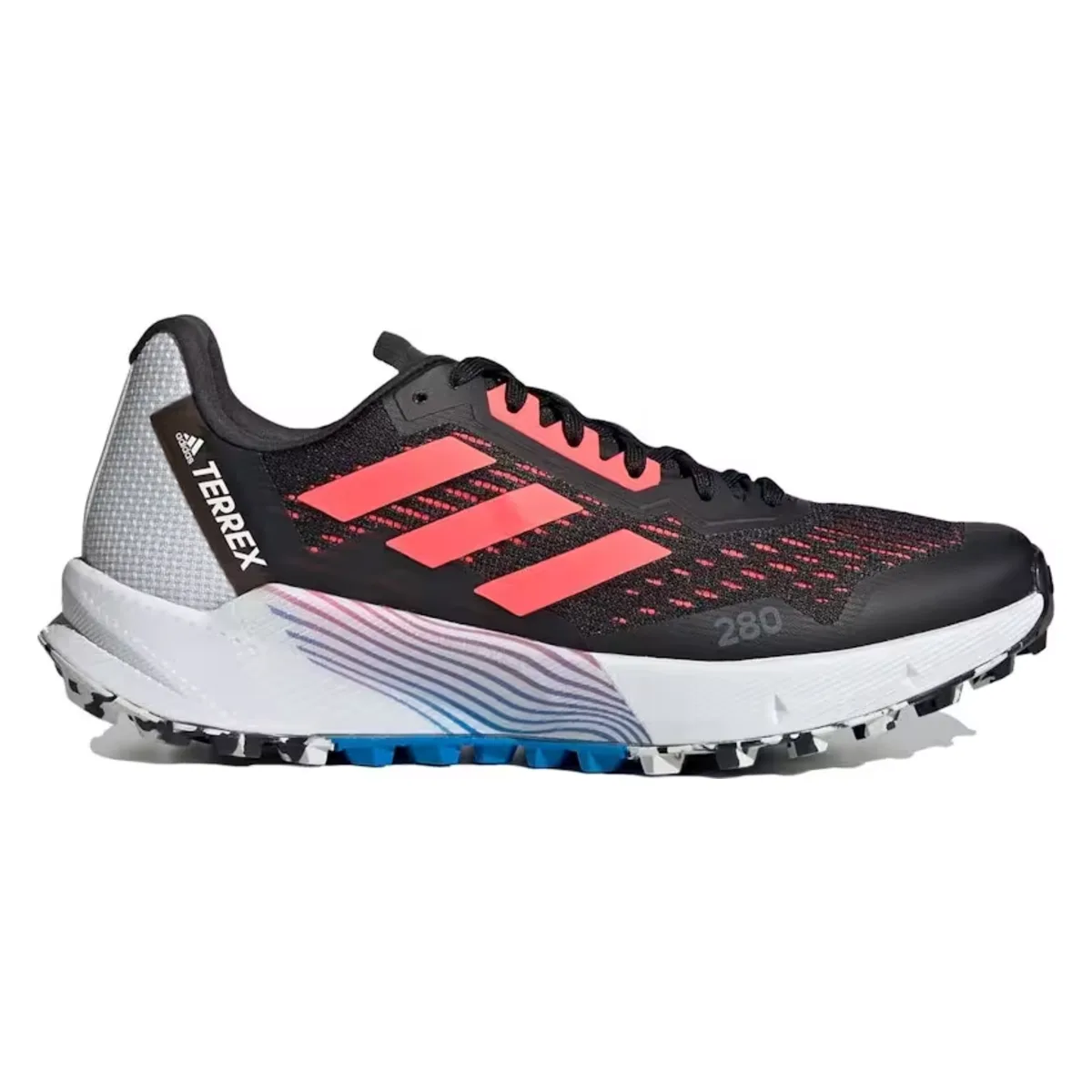 adidas Terrex Agravic Flow 2 Black Turbo Blue Rush (Women's)