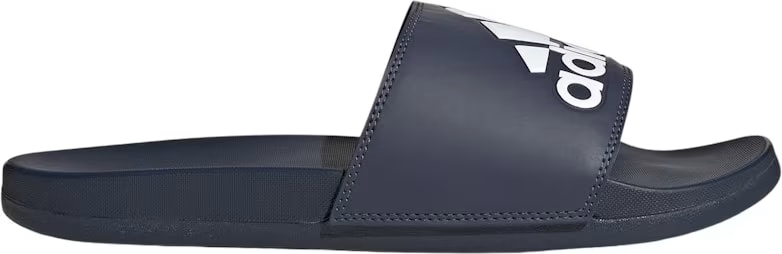 adidas Adilette Comfort Slides Shadow Navy Cloud White
