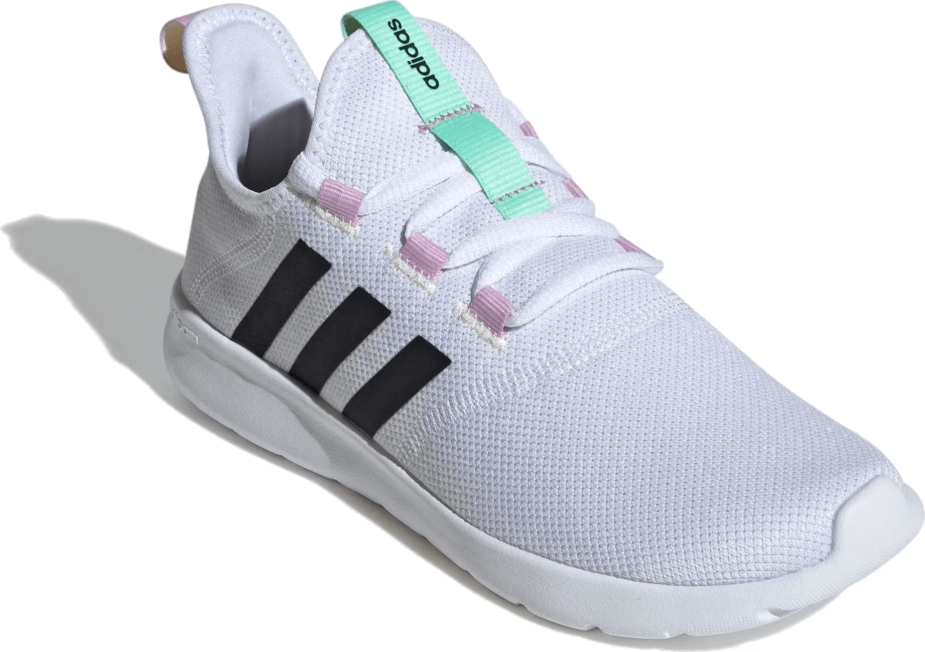 adidas Cloudfoam Pure 2.0 Cloud White Core Black Pulse Mint (Women's)