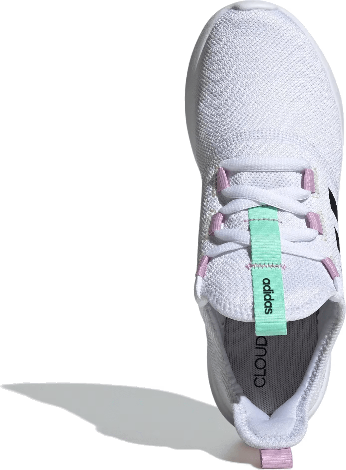 adidas Cloudfoam Pure 2.0 Cloud White Core Black Pulse Mint (Women's)