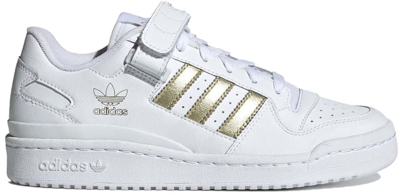 adidas Forum Low Cloud White Gold Metallic (Women's)