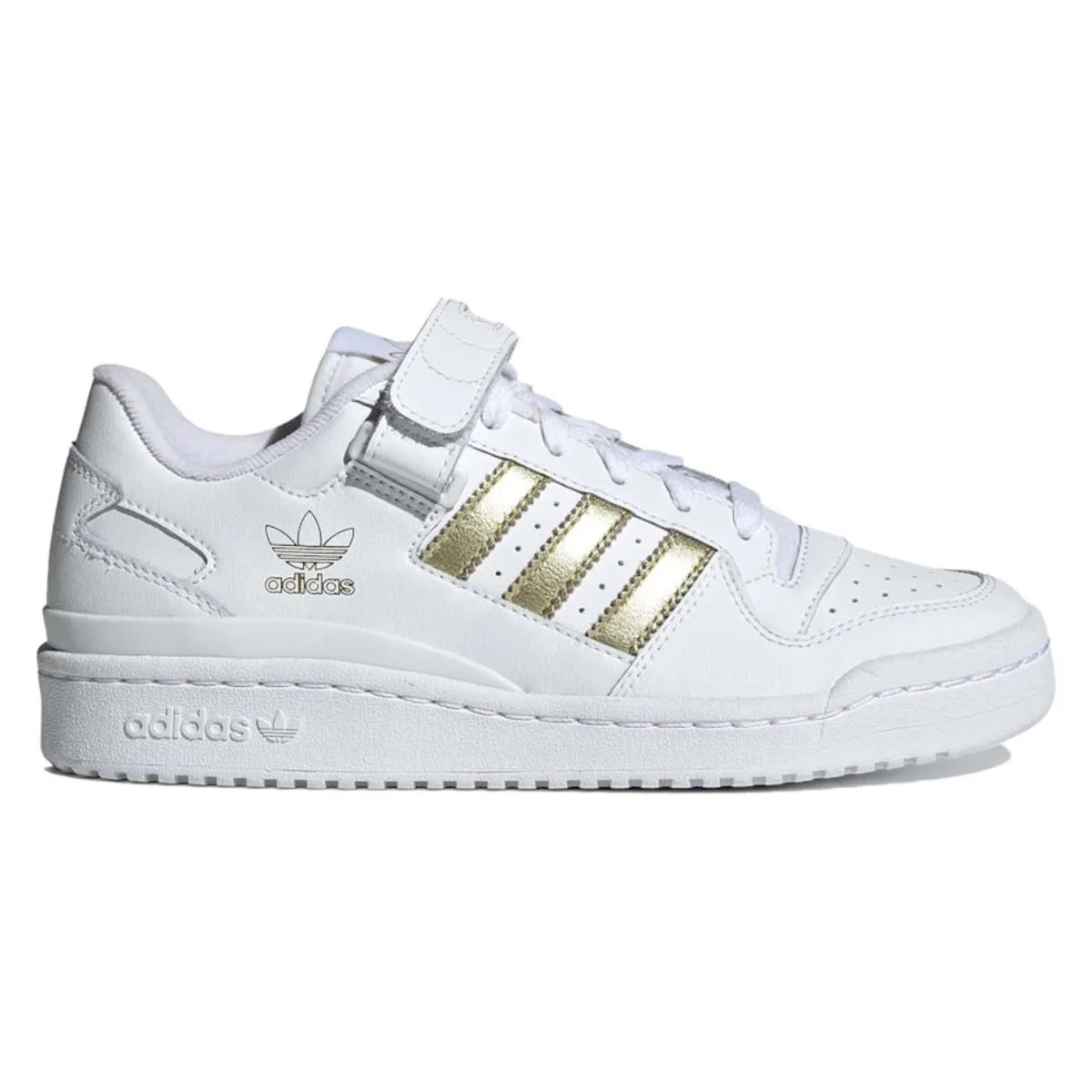 adidas Forum Low Cloud White Gold Metallic (Women's)