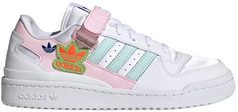 adidas Forum Low White Pink Halo Mint (Women's)