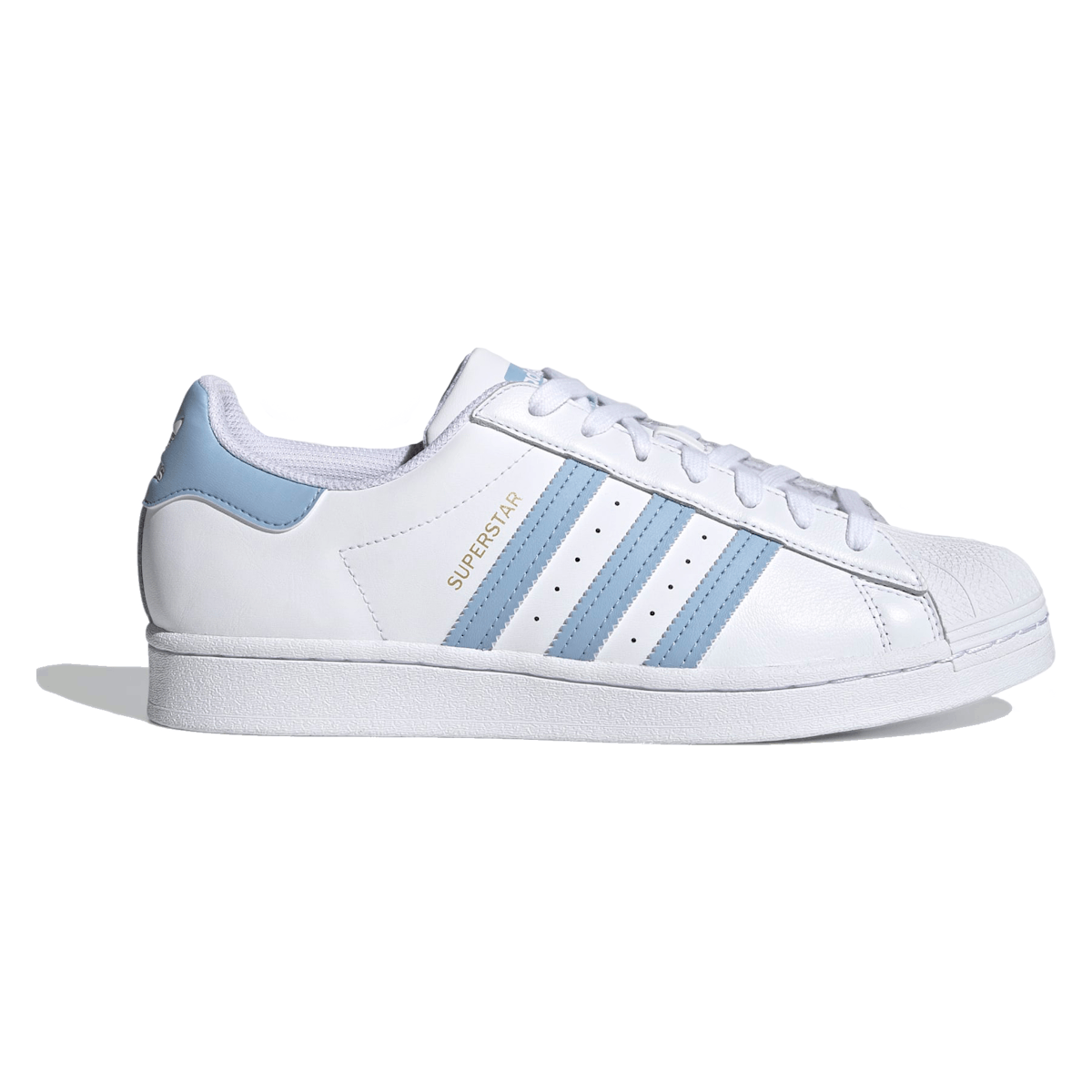 adidas Superstar White Ambient Sky Gold