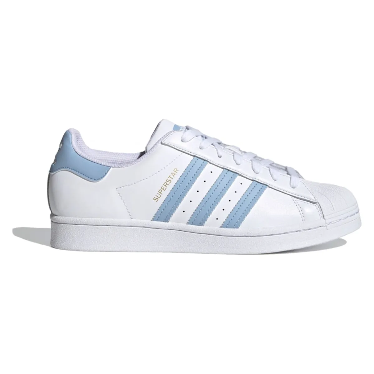 adidas Superstar White Ambient Sky Gold