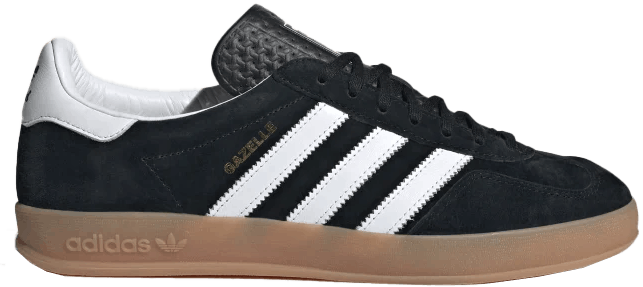 black adidas gazelle indoor