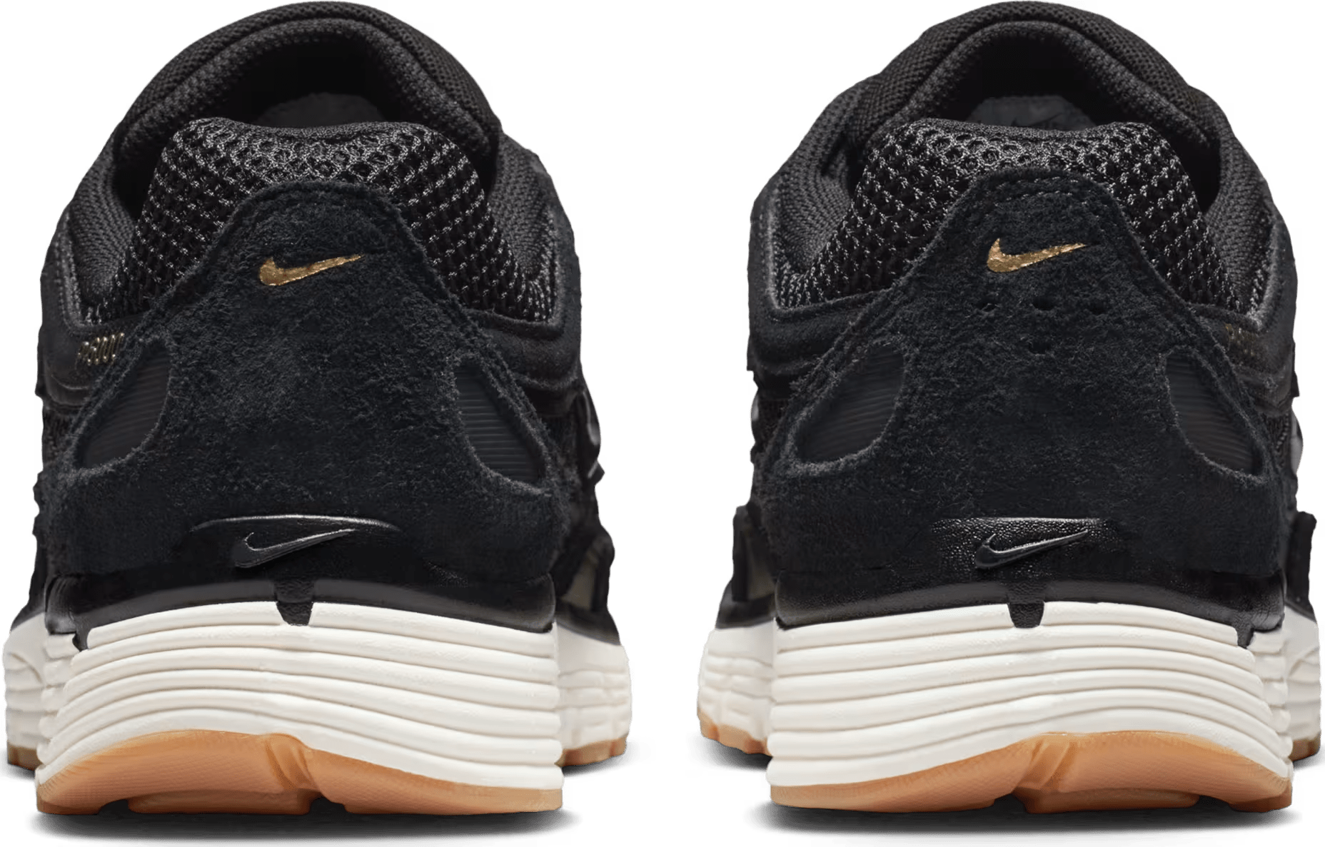Nike P-6000 suède "Black Metallic Gold Grain"