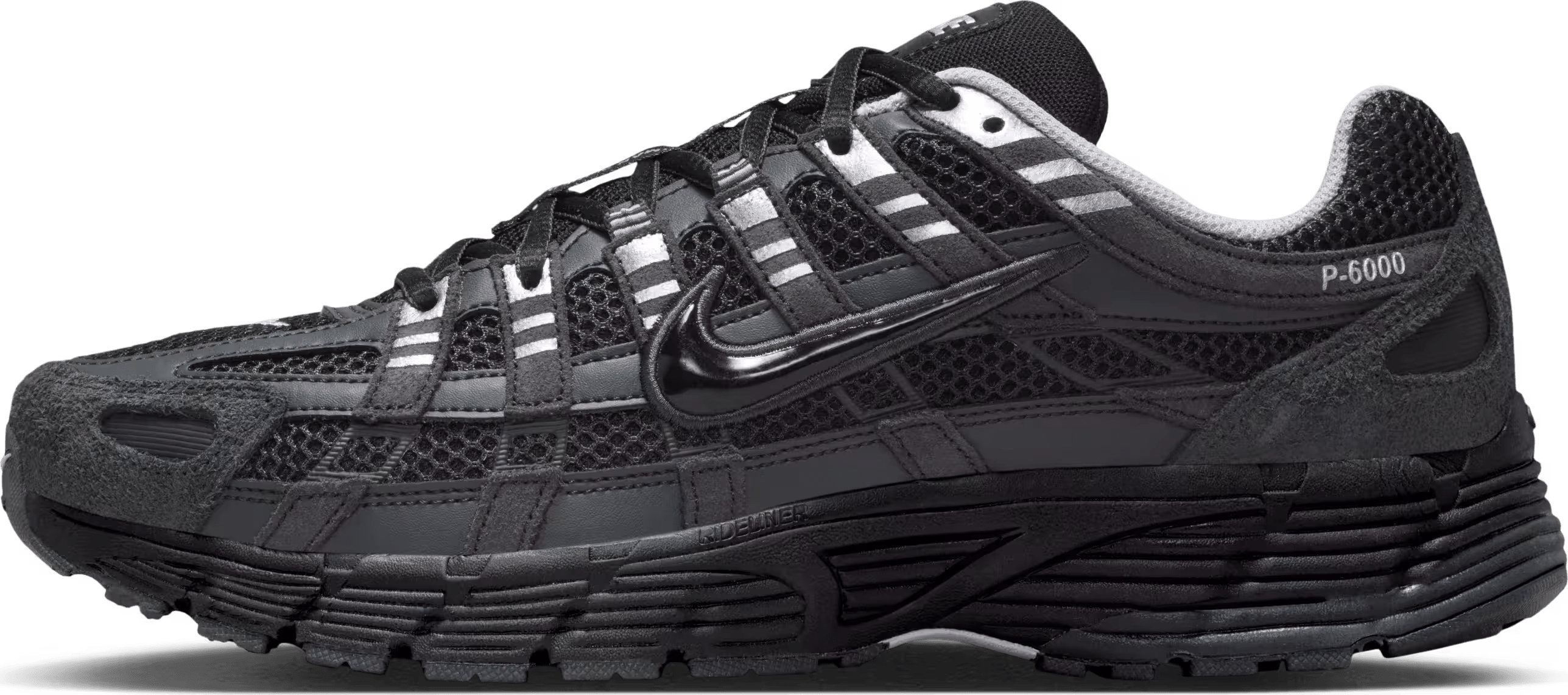 Nike P-6000 Suède "Black Chrome"