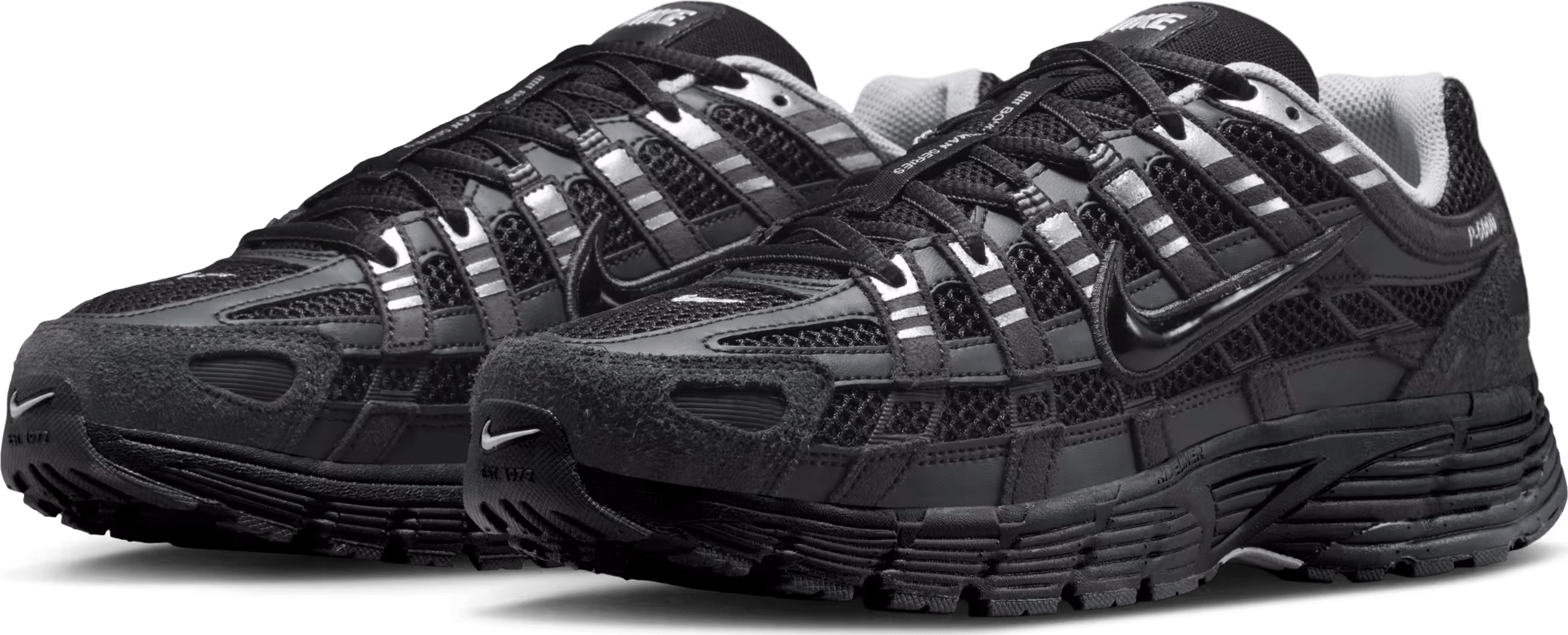 Nike P-6000 Suède "Black Chrome"