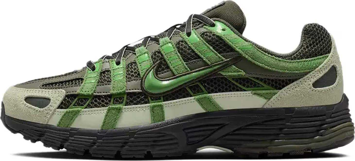 Nike P-6000 Suede Sequoia Chlorophyll