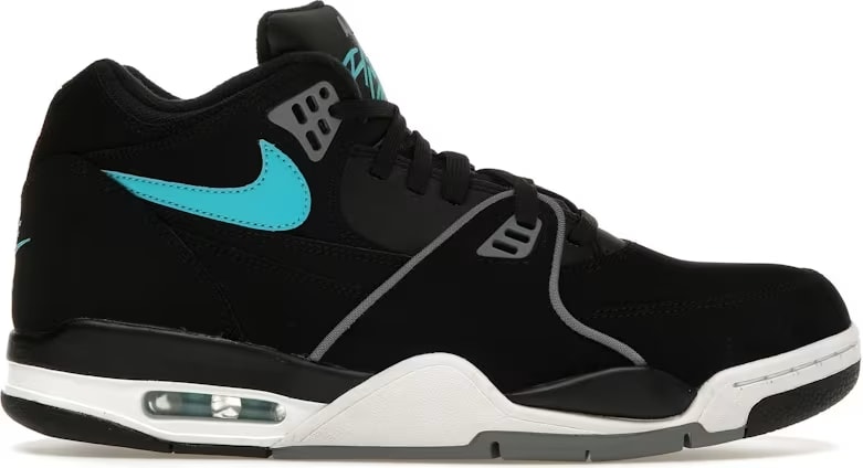 Nike Air Flight 89 Black Noise Aqua