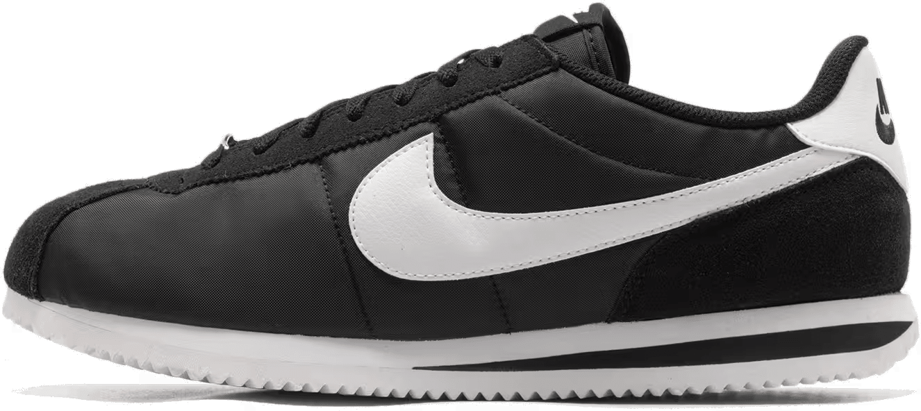 Nike Cortez Textile Black White
