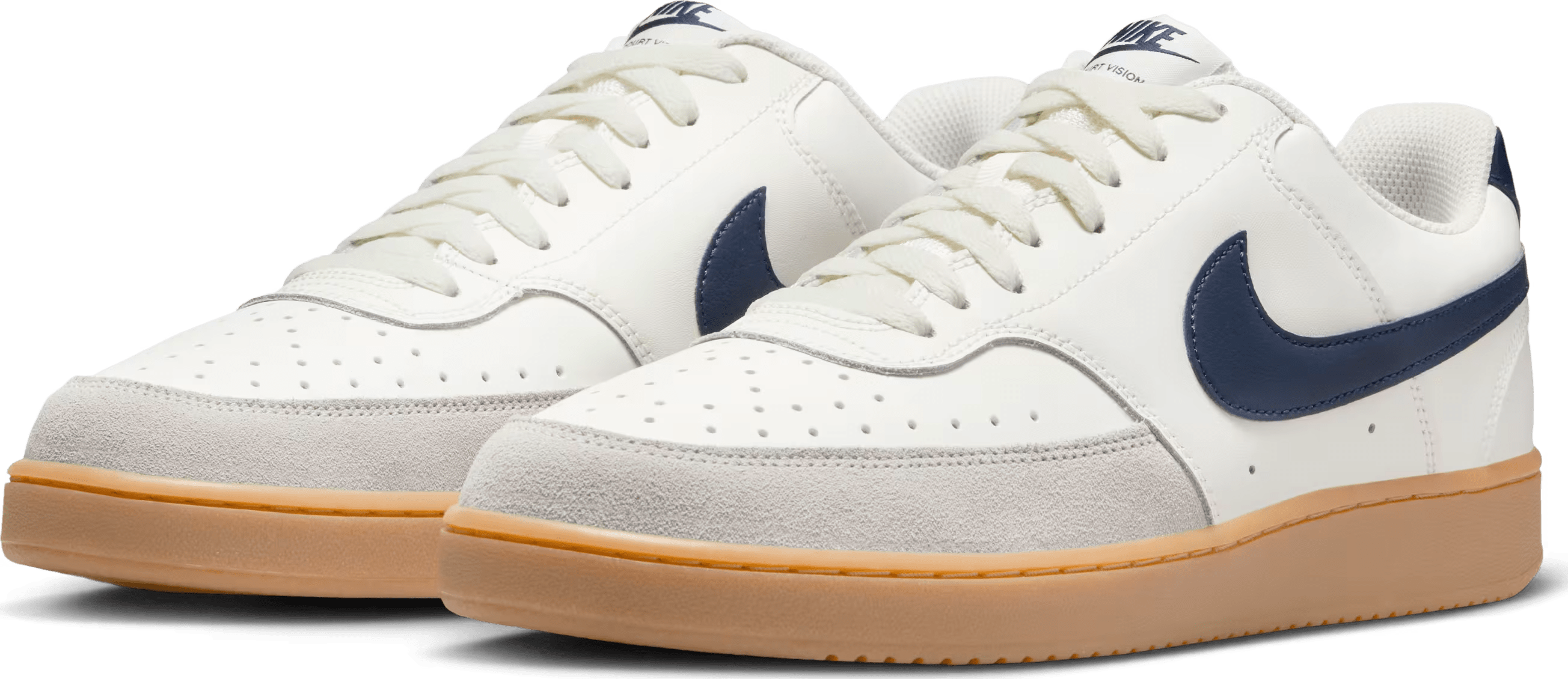 Nike Court Vision Low Sail Midnight Navy Gum