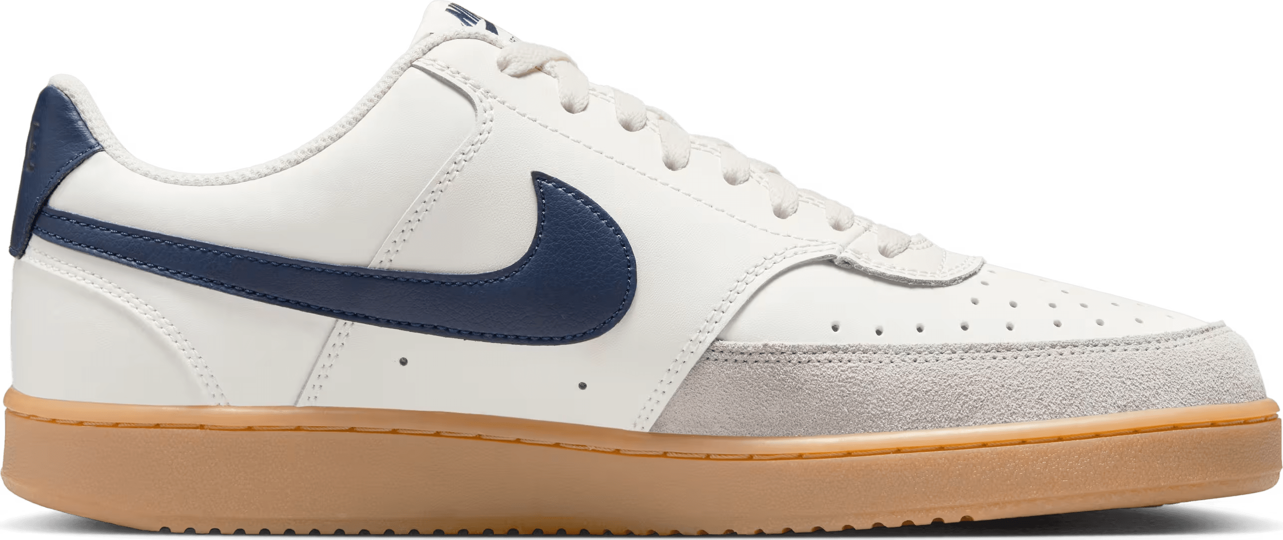Nike Court Vision Low Sail Midnight Navy Gum