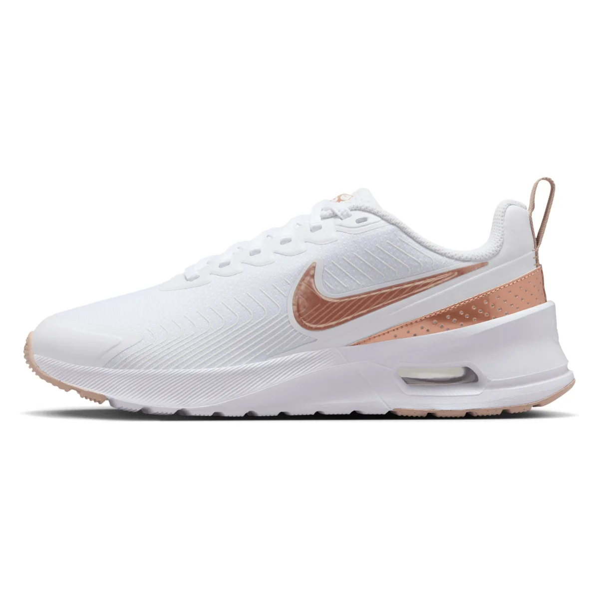 Nike Air Max Nuaxis White Sand Black Metallic Red Bronze (Women's)
