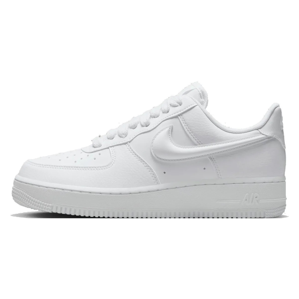 Nike Air Force 1 Low '07 Next Nature Triple White Bulbous Swoosh (Women's)