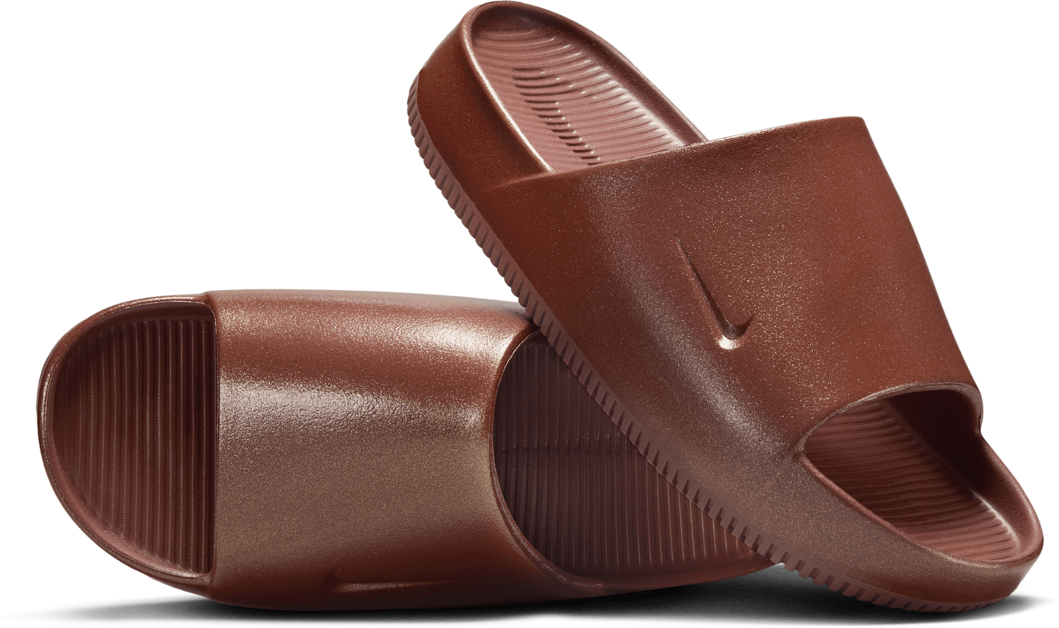 Nike Calm Slippers Wmns "Red Sepia"