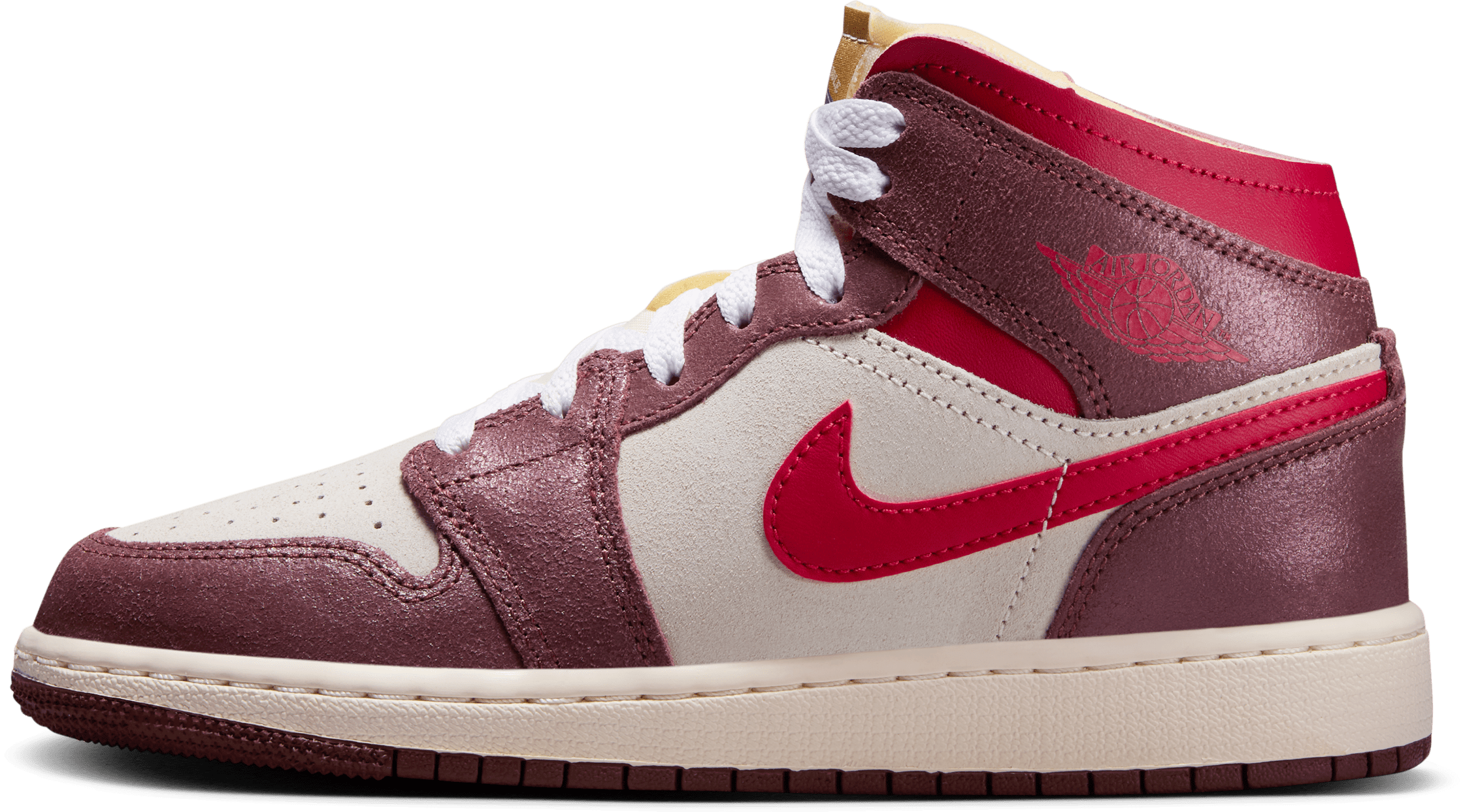 Air Jordan 1 Mid GS "Bread, Butter, & Sole"
