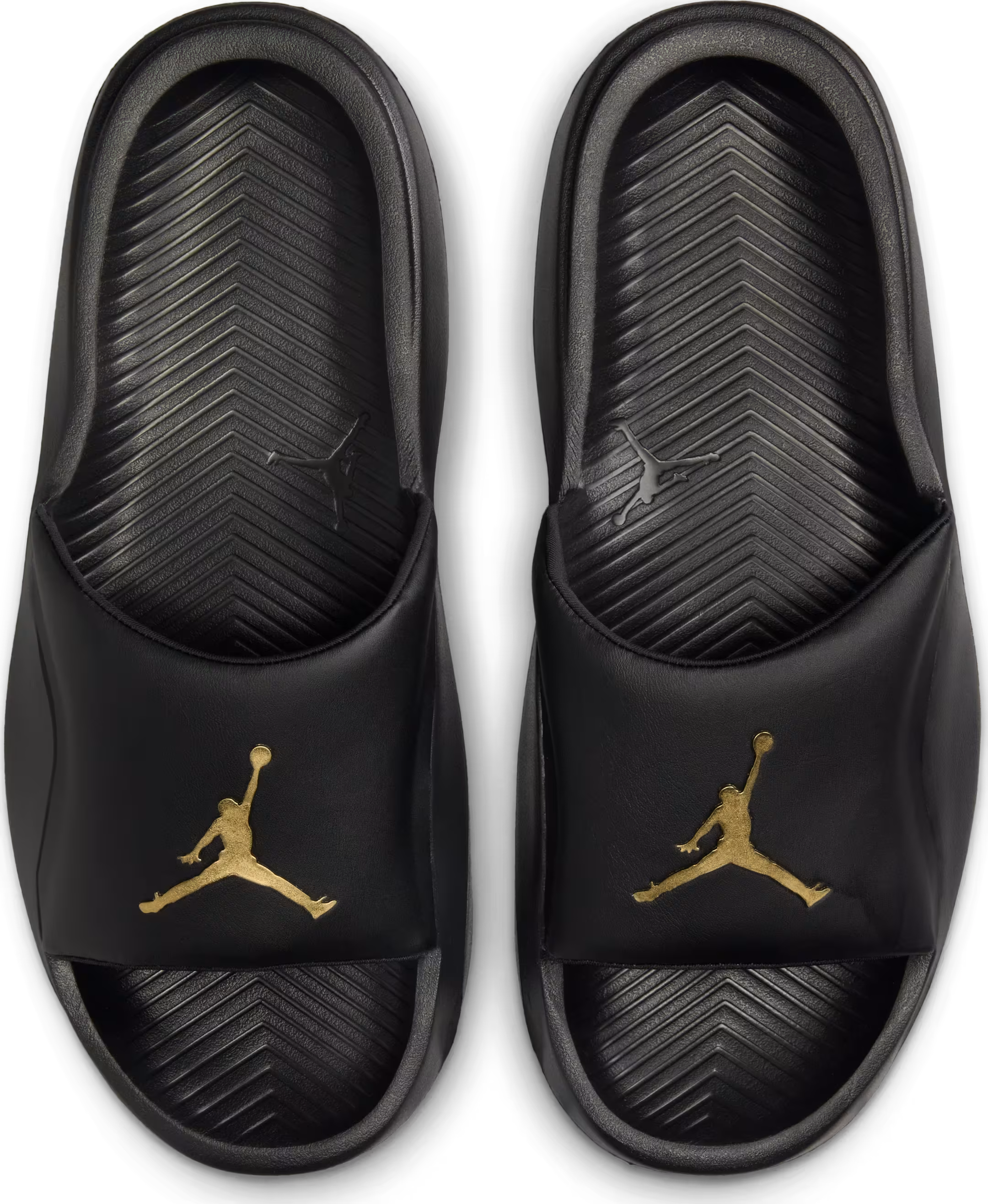 Jordan Franchise Slide Black Metallic Gold