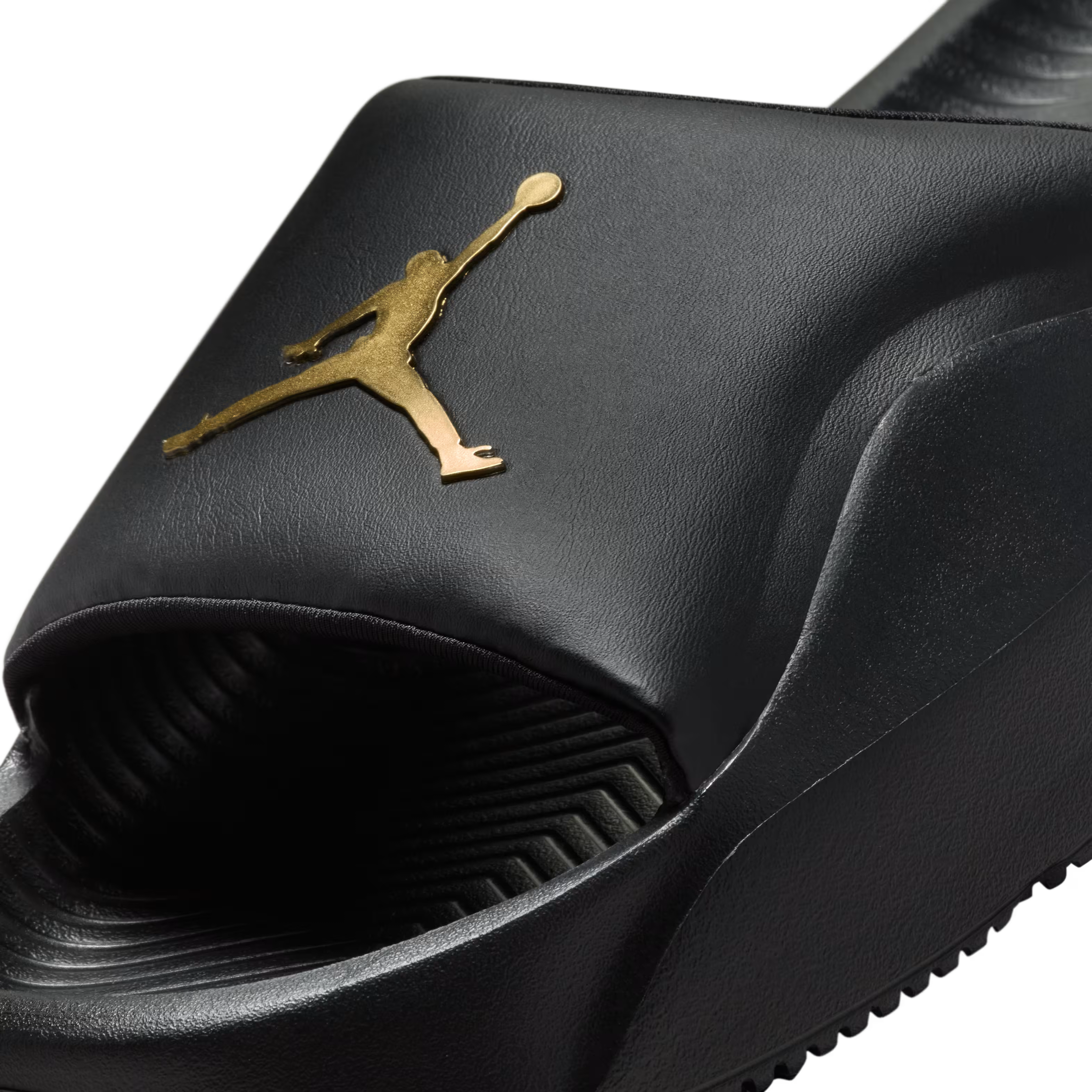 Jordan Franchise Slide Black Metallic Gold