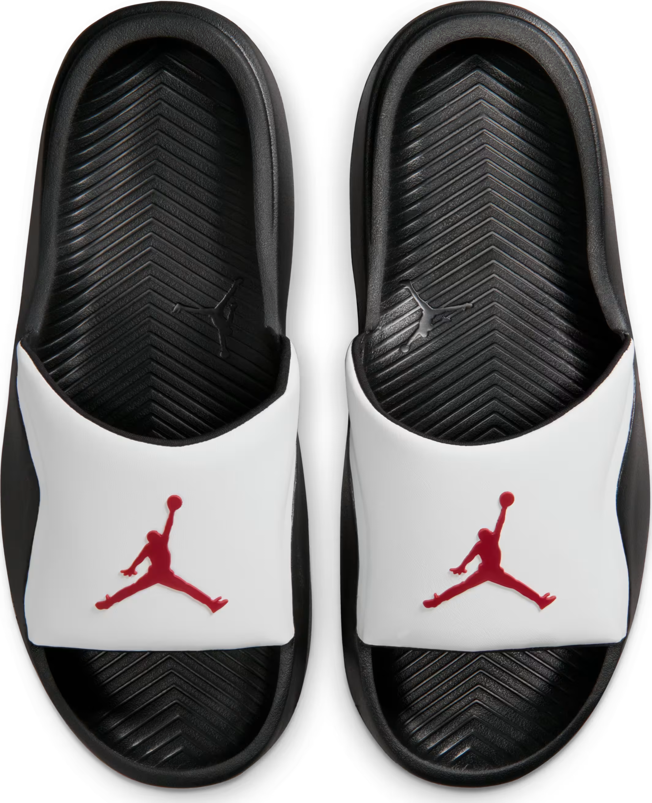 Jordan Franchise Slide White Black Gym Red