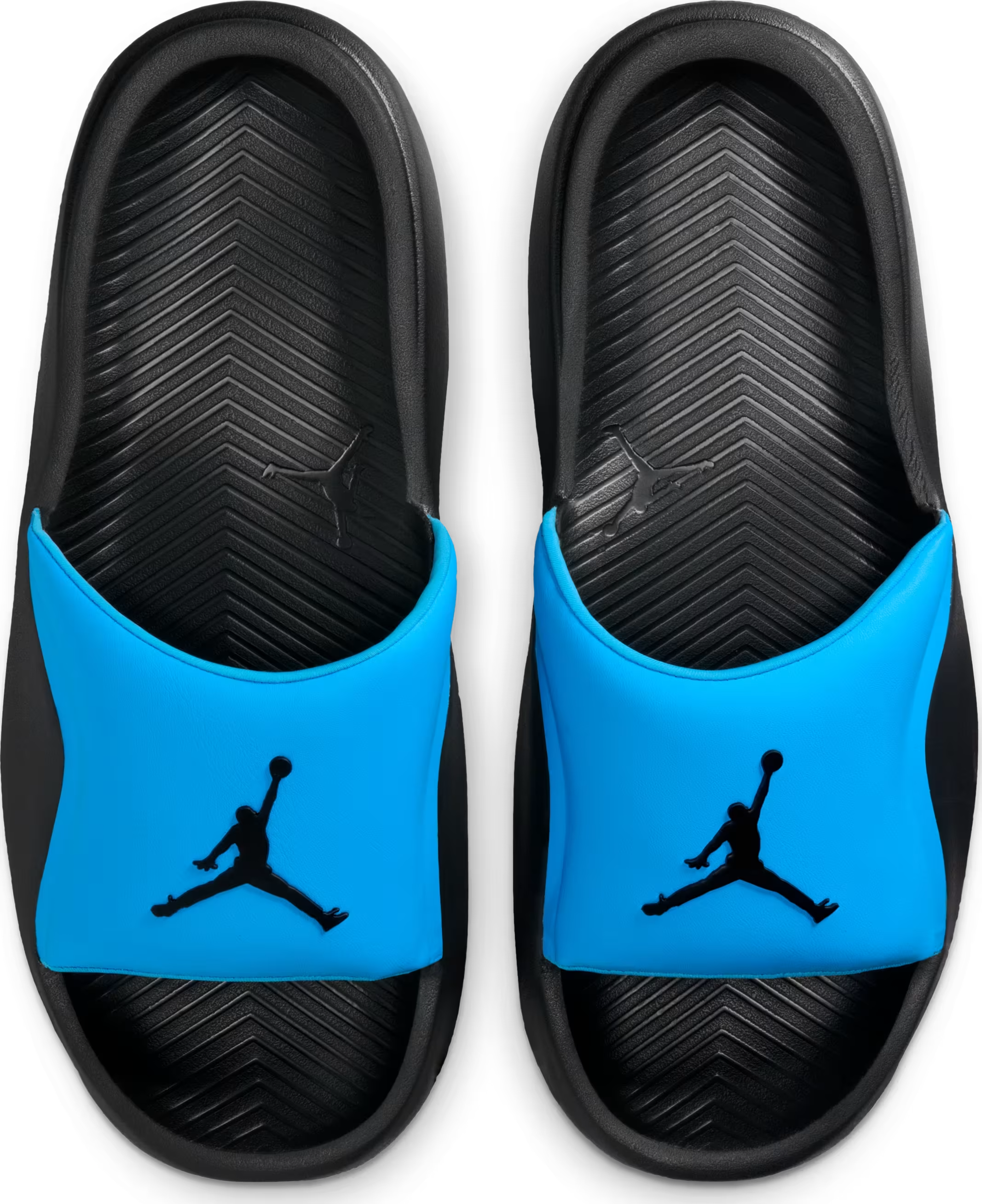 Air Jordan Franchise Slippers "Black University Blue"