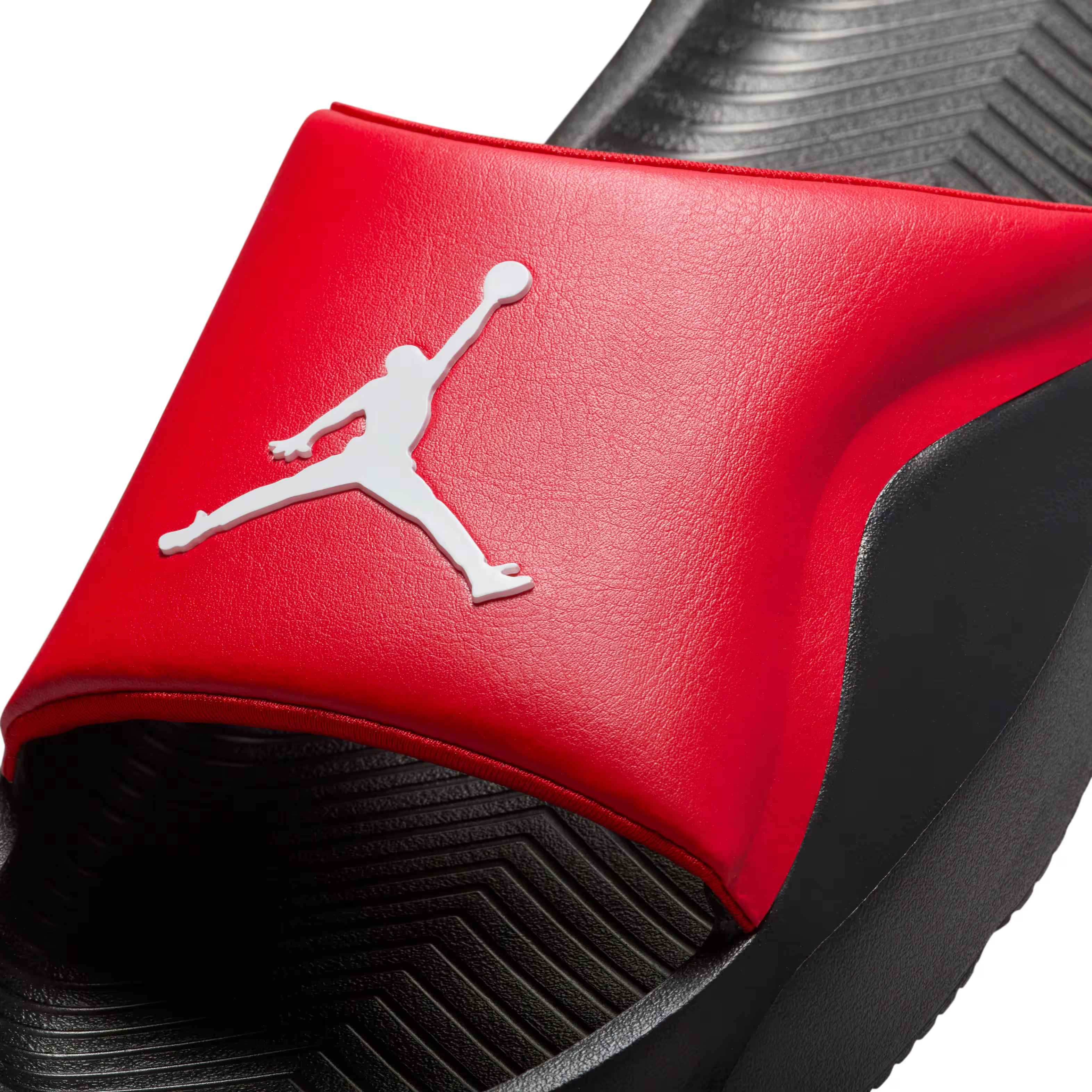Air Jordan Franchise Slippers "Black Varsity Red"