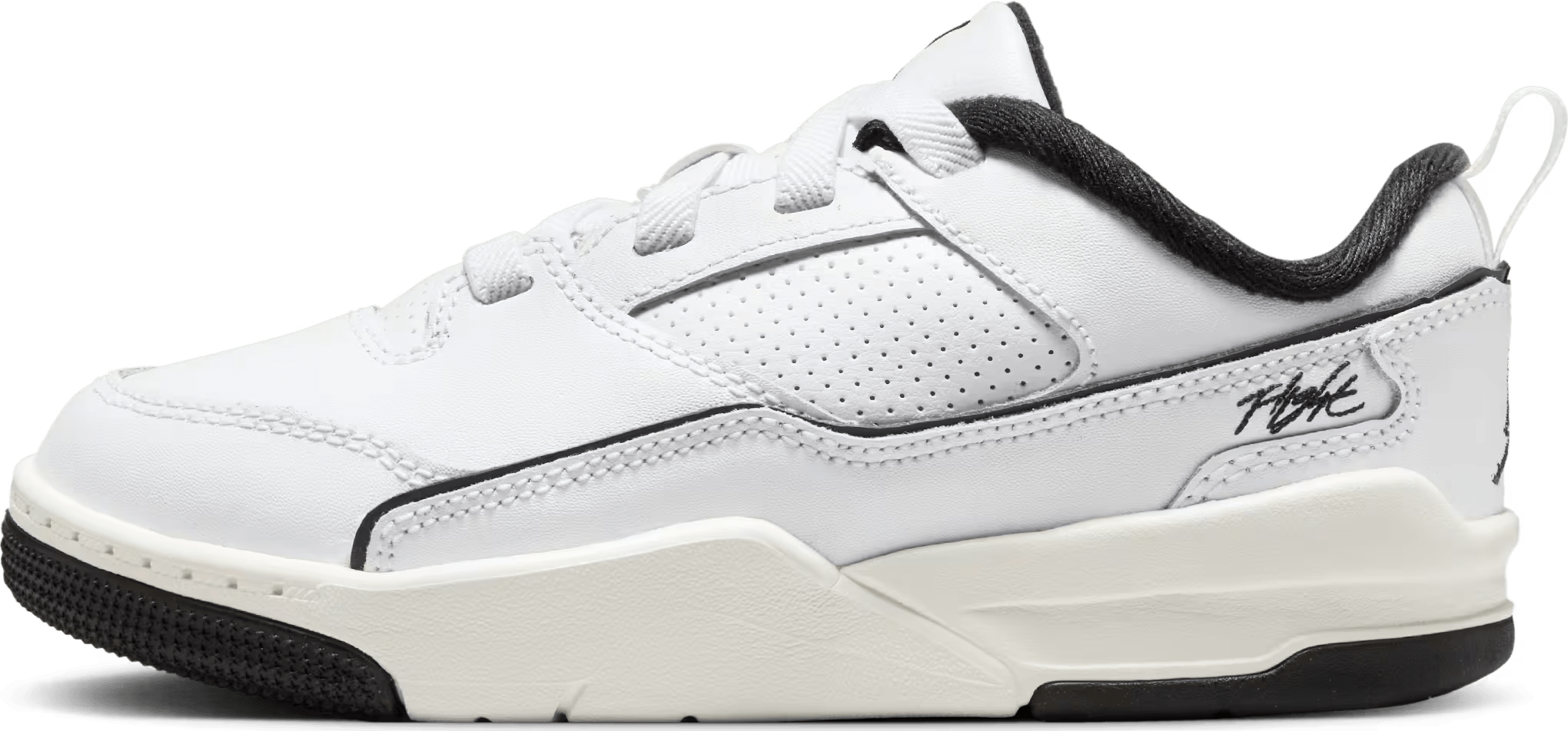 Jordan Flight Court White Sail Black (PS)