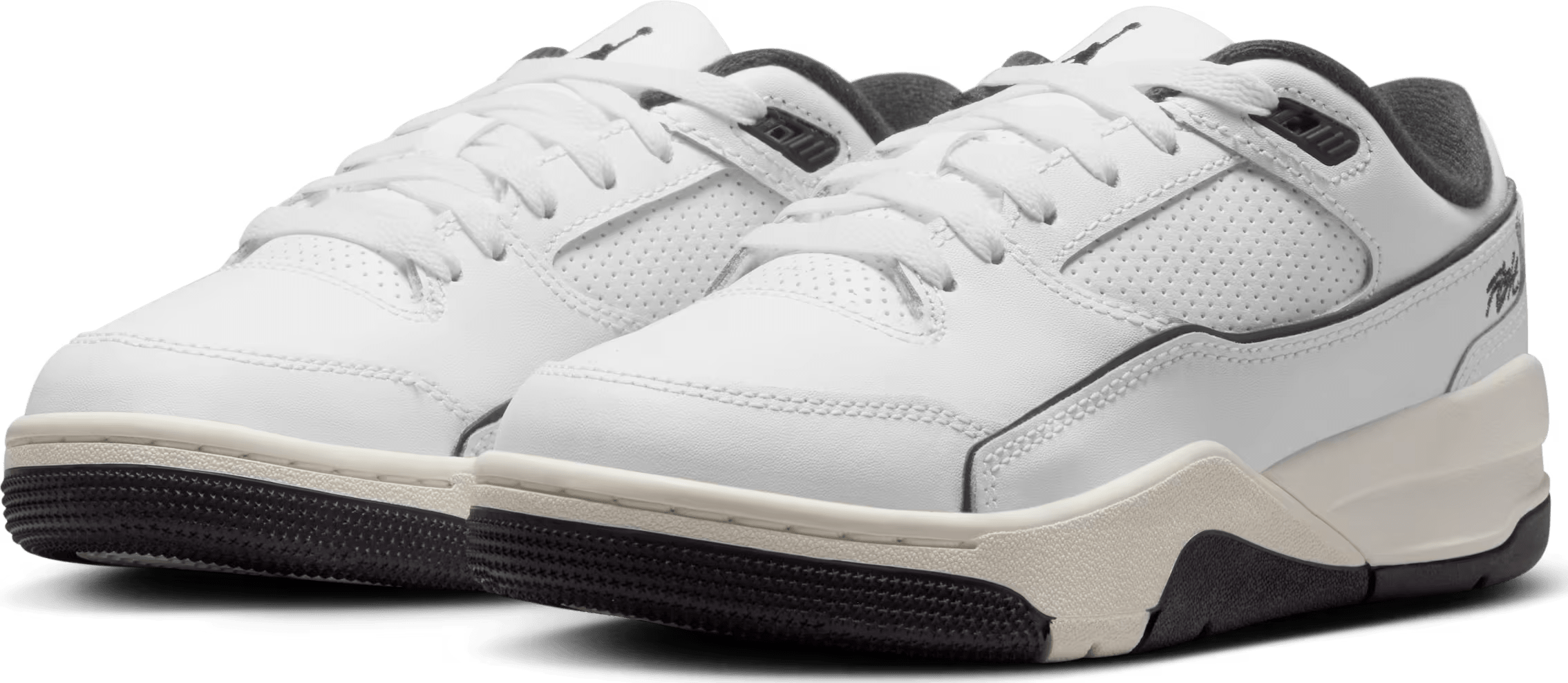 Jordan Flight Court White Sail Black (GS)