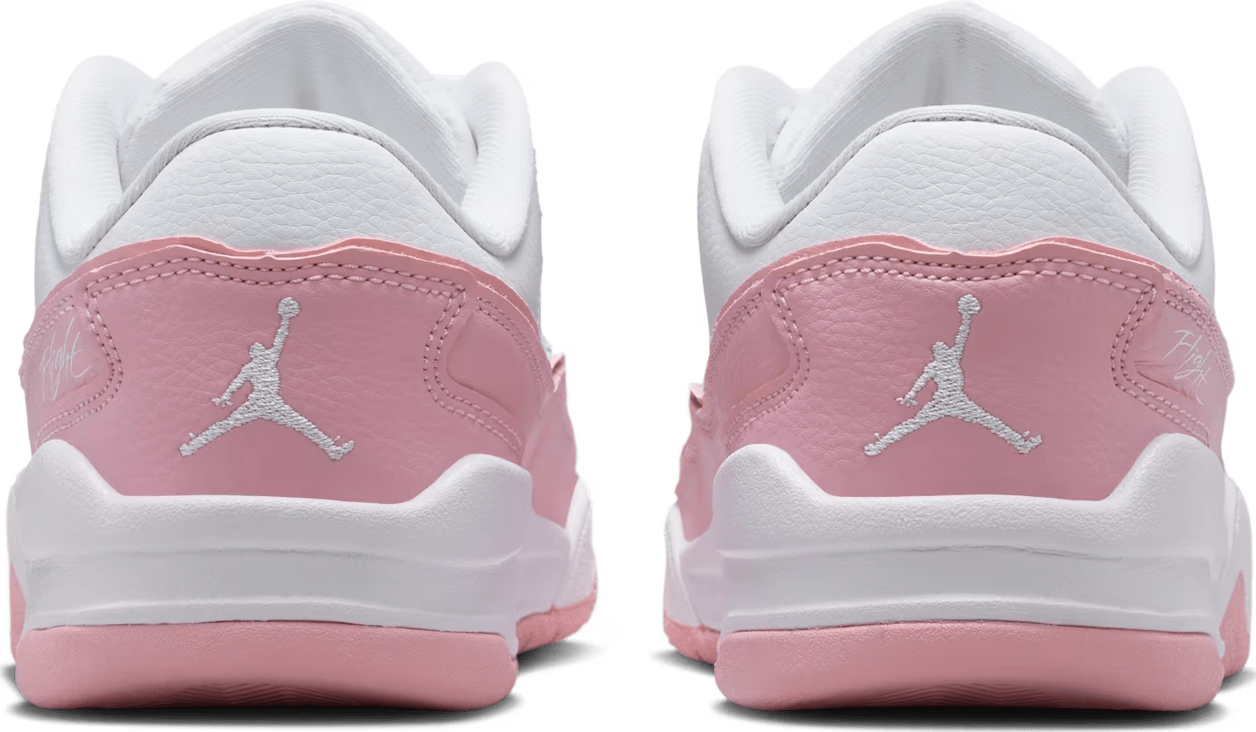 Jordan Flight Court White Medium Soft Pink (GS)