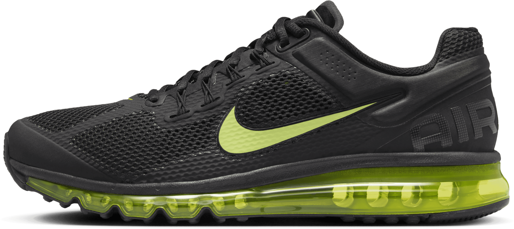Nike Air Max 2013 Black Volt Green Brand New