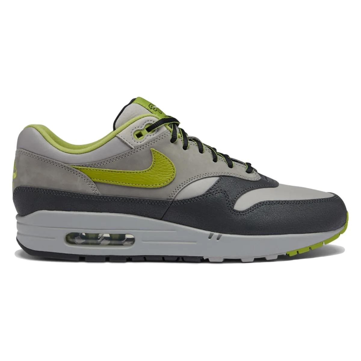 HUF x Nike x Air Max 1 "Anthracite Pear"