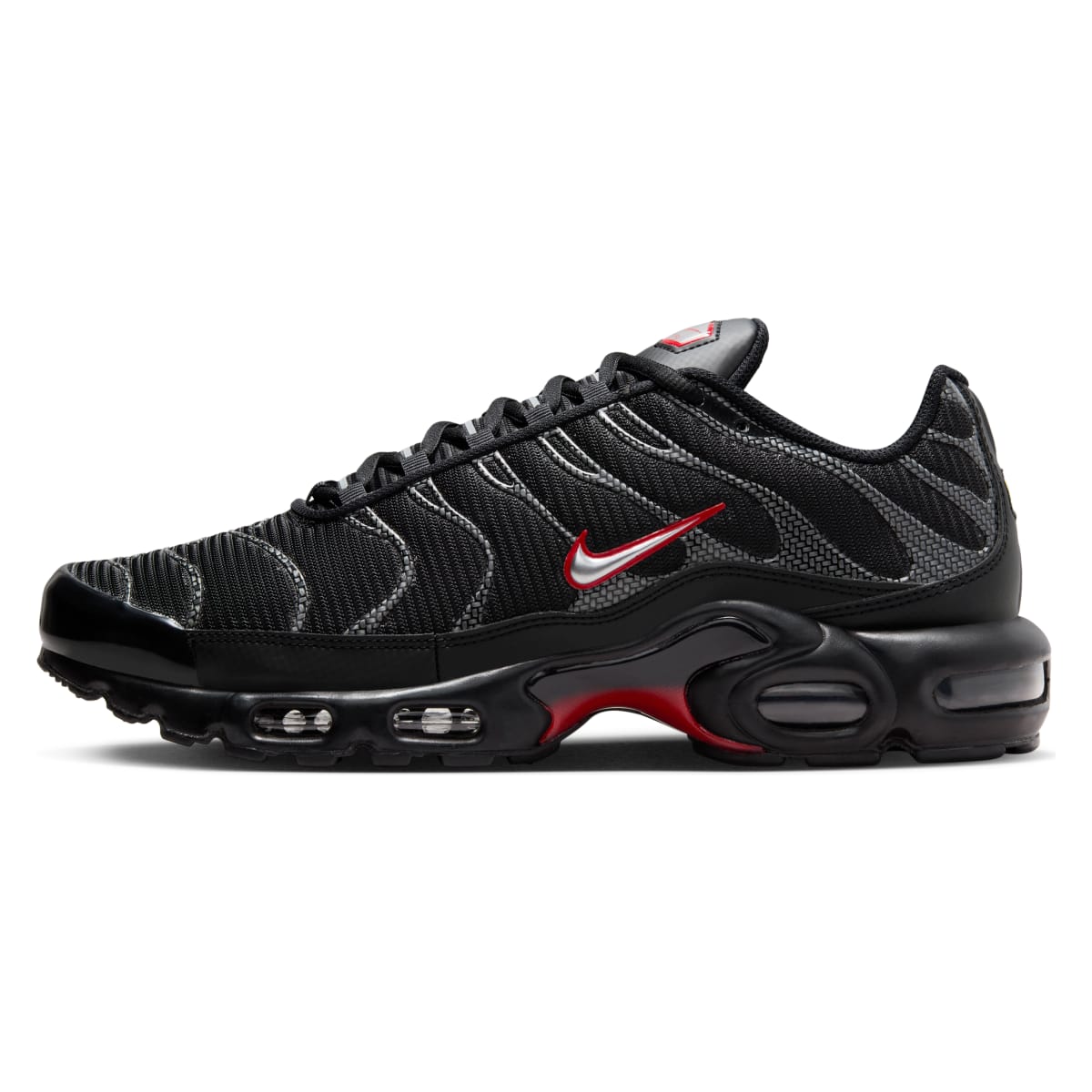 Nike Air Max Plus "Black University Red"