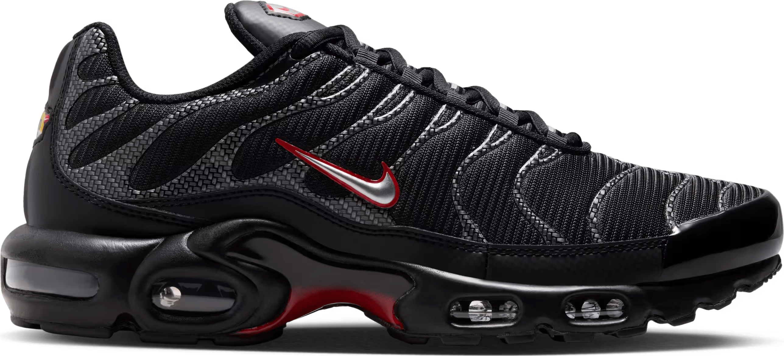 Nike Air Max Plus "Black University Red"