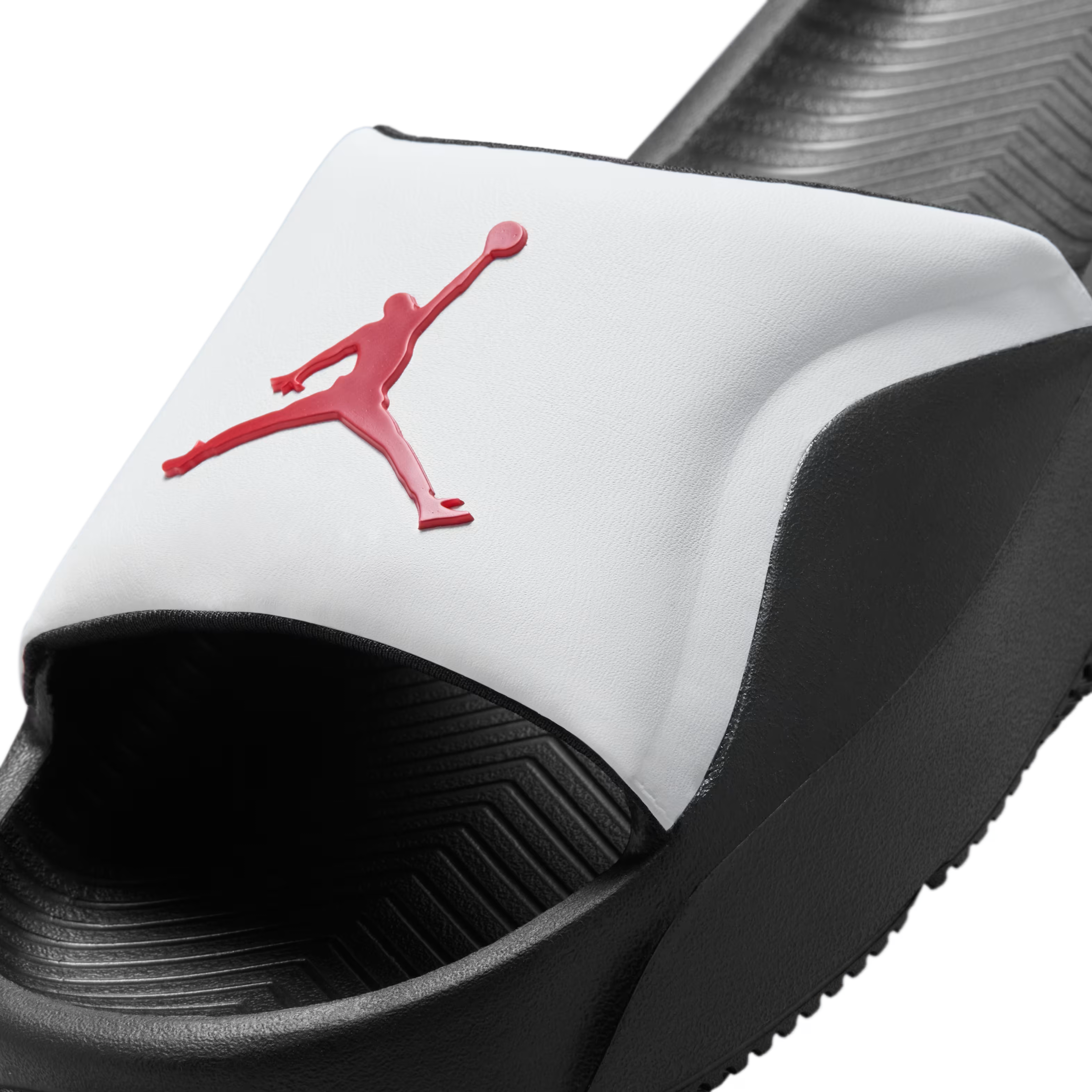 Jordan Franchise Slide White Black Gym Red (GS)