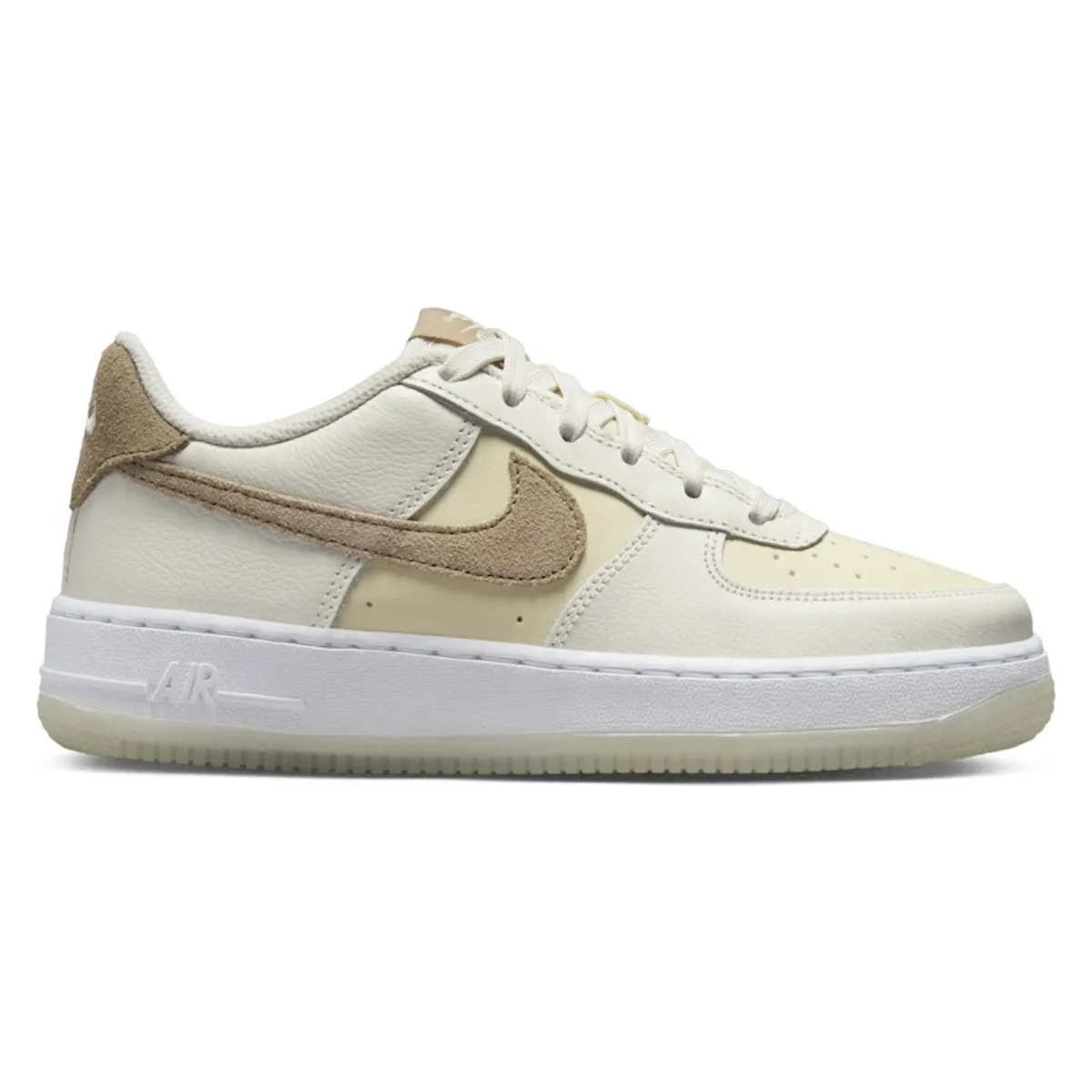 Nike Air Force 1 Low LV8 5 Sail Coconut Milk White Khaki (GS)