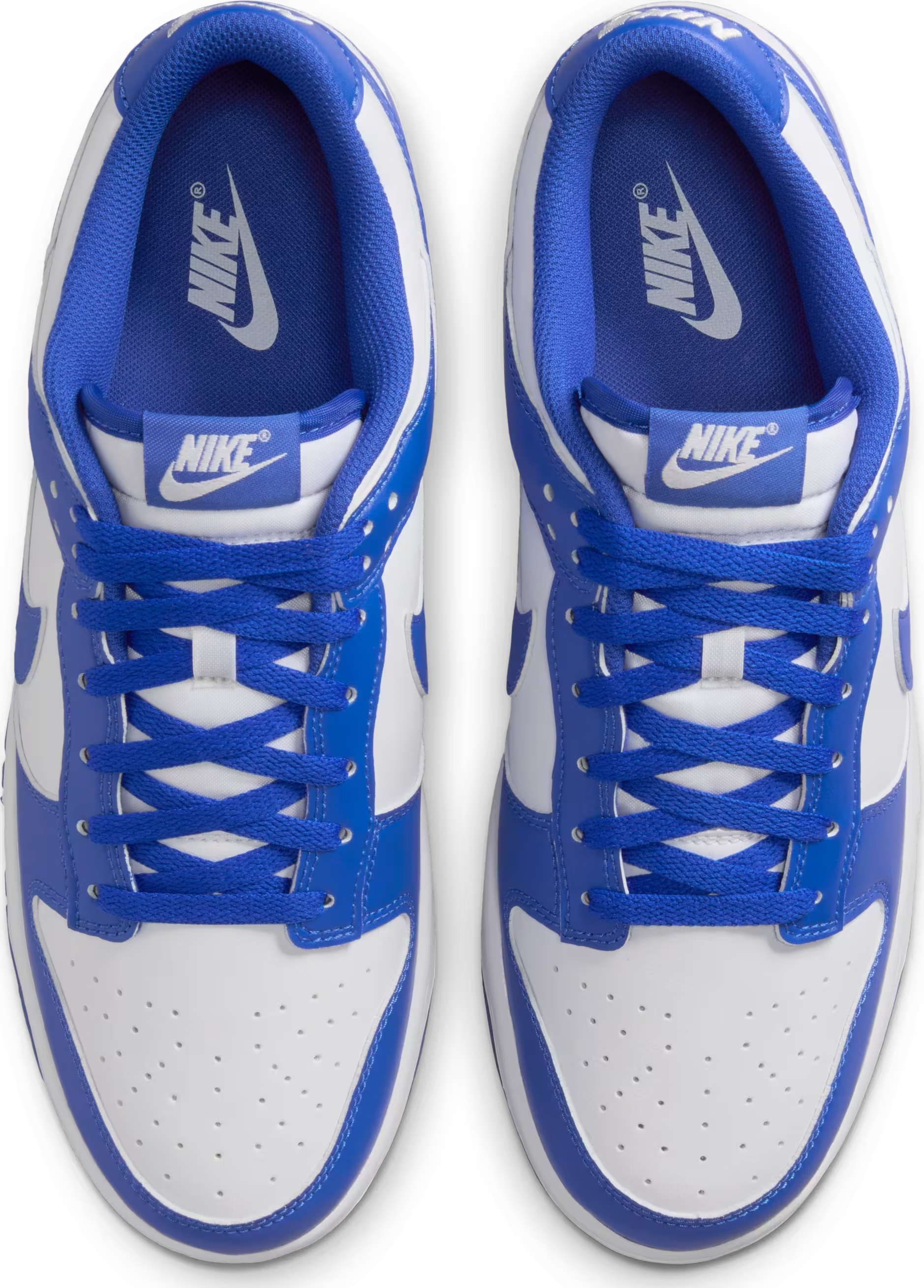 Nike Dunk Low "White Hyper Royal 2025"