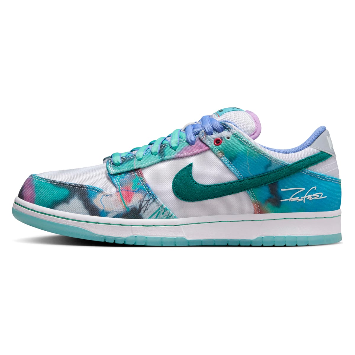 Futura Laboratories x Nike SB Dunk Low "Geode Teal"