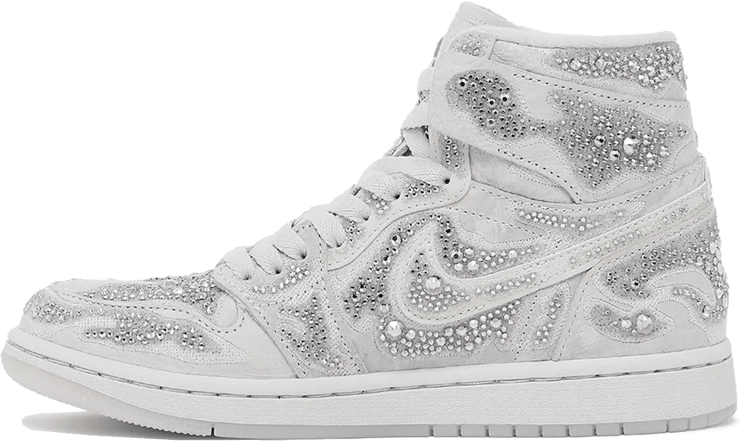 Swarovski x Air Jordan 1 High OG "Vast Grey"